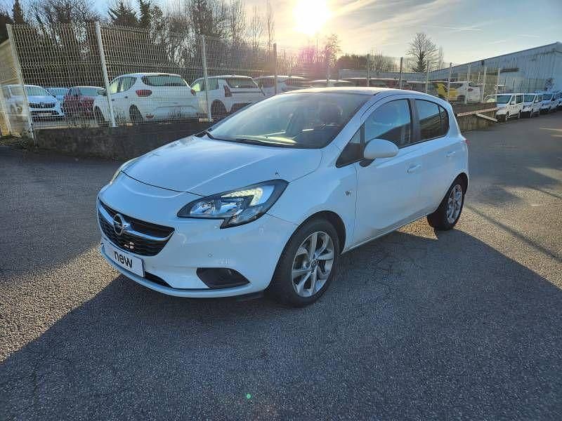 Blanc Occasion 2018 Opel Corsa Enjoy Berline | 8 999 € (Prix juste) - Image 1/4