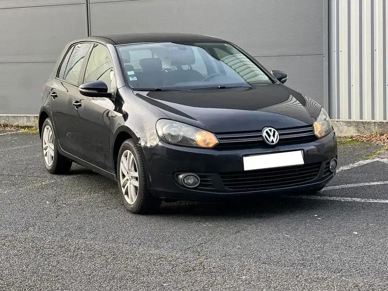 Noir Utilisé 2010 VW Golf VI Business Berline | 3 490 € (Bon prix) - Image 1/4
