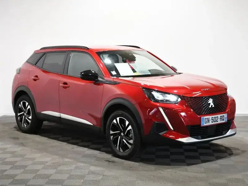 Rouge Utilisé 2023 Peugeot e-2008 Allure SUV | 16 900 € - Image 1/4