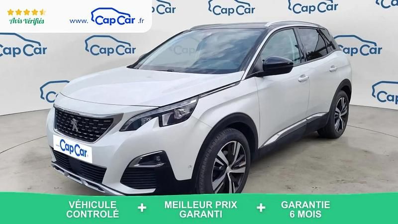 Blanc Utilisé 2018 Peugeot 3008 Allure SUV | 9 490 € (Bon prix) - Image 1/4