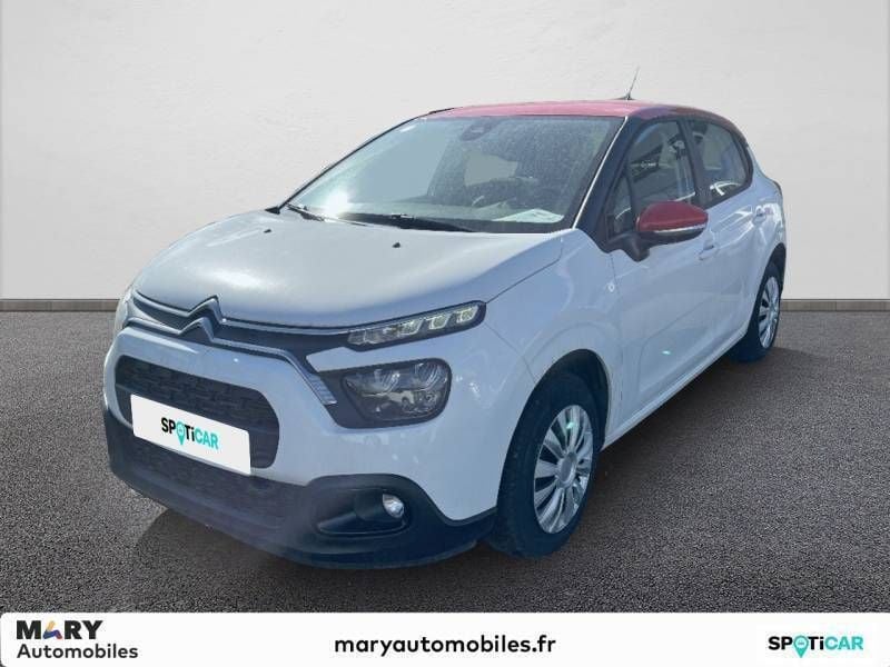 Blanc Utilisé 2021 Citroën C3 Business Class Citadine | 11 990 € (Prix juste) - Image 1/3