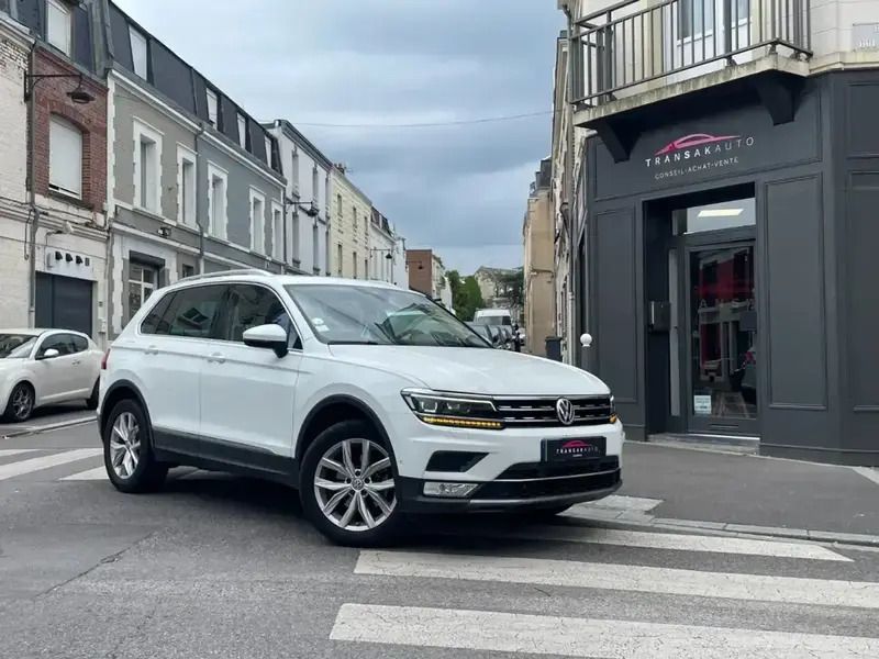 Blanc Utilisé 2017 VW Tiguan SUV | 17 990 € (Prix assez cher) - Image 1/4