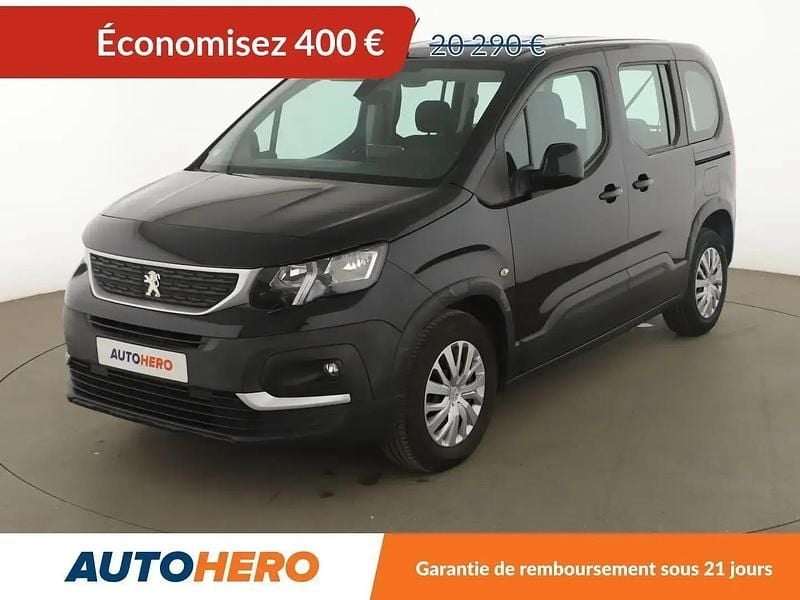 Noir Utilisé 2019 Peugeot Rifter Monospace | 19 890 € (Bon prix) - Image 1/2