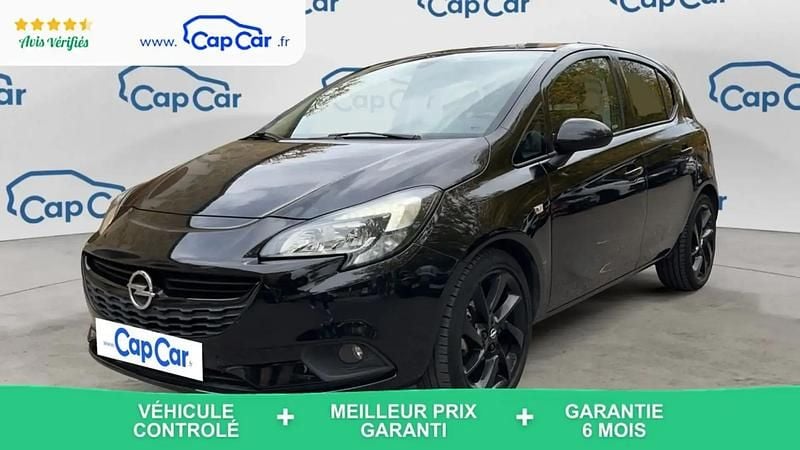 Noir Utilisé 2018 Opel Corsa Citadine | 7 990 € (Super prix) - Image 1/4