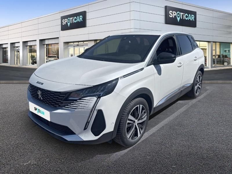 Blanc nacré (n) Utilisé 2023 Peugeot 3008 Allure SUV | 21 989 € (Bon prix) - Image 1/4