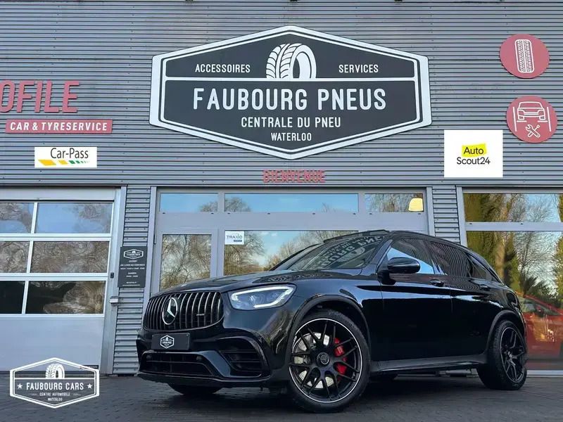 Noir Utilisé 2020 Mercedes GLC63 AMG AMG SUV | 65 490 € (Prix juste) - Image 1/4