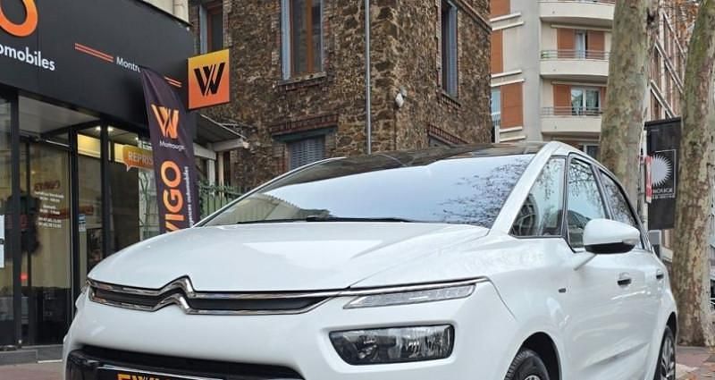 Blanc Occasion 2016 Citroën C4 Picasso Exclusive Monospace | 9 990 € (Prix juste) - Image 1/4