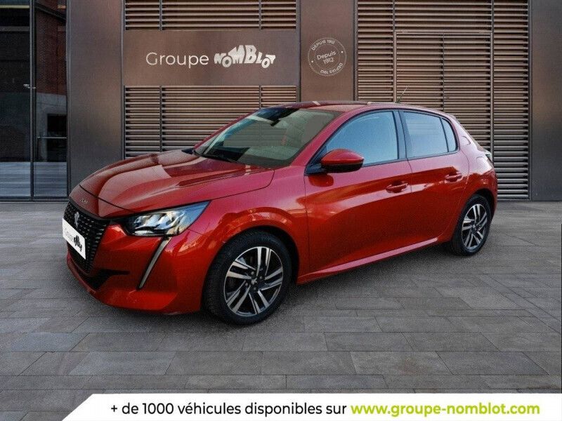 Rouge Utilisé 2021 Peugeot 208 S Citadine | 14 370 € (Prix juste) - Image 1/4