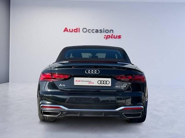 Occasion Audi A5 Cabriolet S-Line 204 ch (150 kW) 2022 Noir mythe métallisé Cabriolet