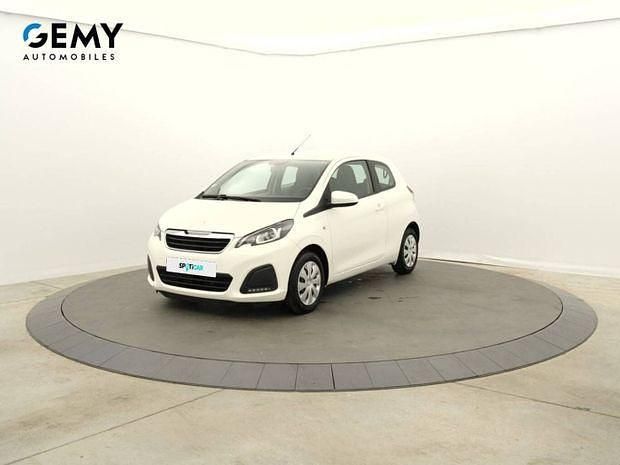 Blanc Utilisé 2020 Peugeot 108 Active Citadine | 10 390 € (Prix juste) - Image 1/4