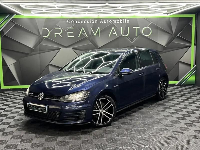 Bleu Occasion 2015 VW Golf VII GTD Berline | 16 490 € (Prix assez cher) - Image 1/4