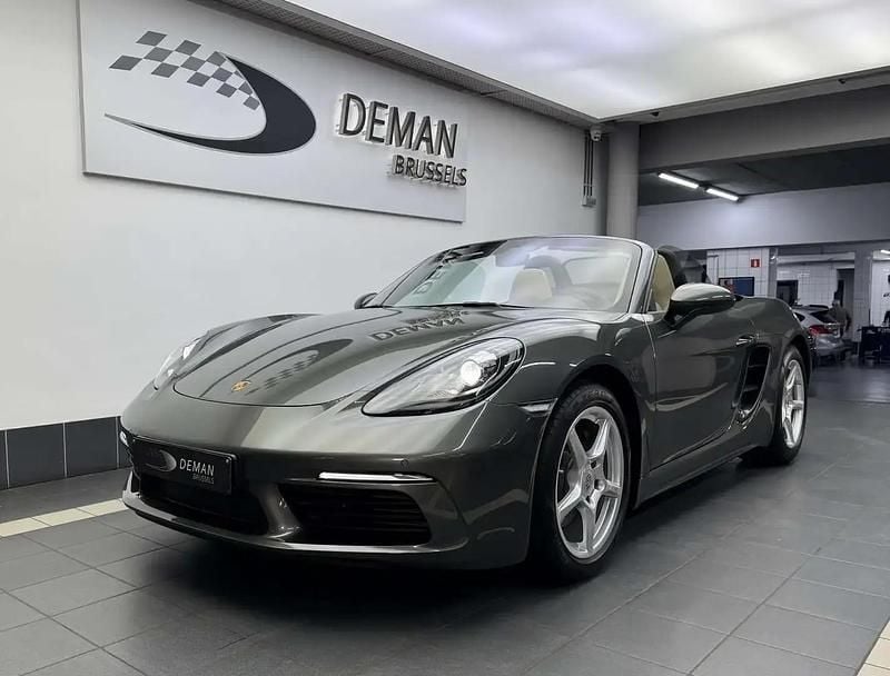Vert Occasion 2022 Porsche 718 Boxster Cabriolet | 64 500 € - Image 1/4