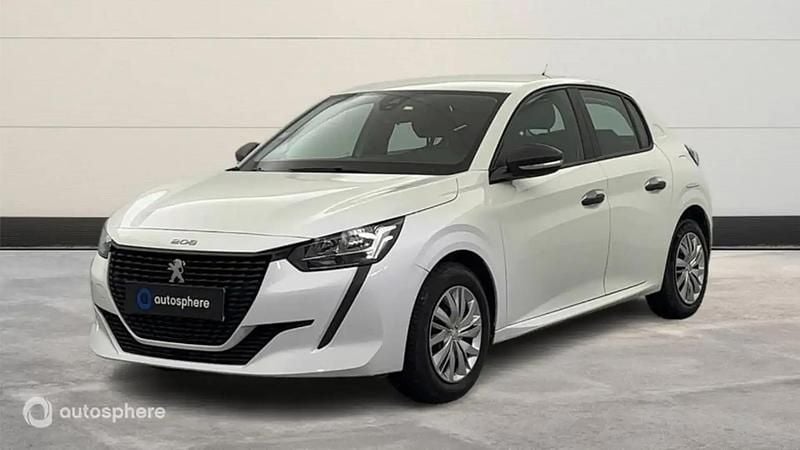 Blanc Utilisé 2022 Peugeot 208 S Citadine | 10 999 € (Bon prix) - Image 1/4