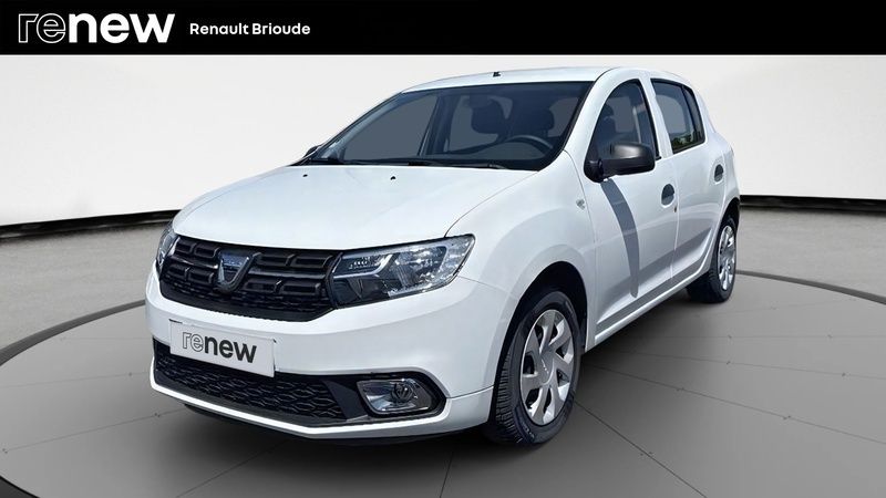 Blanc Utilisé 2020 Dacia Sandero Essentiel Citadine | 10 890 € (Bon prix) - Image 1/4