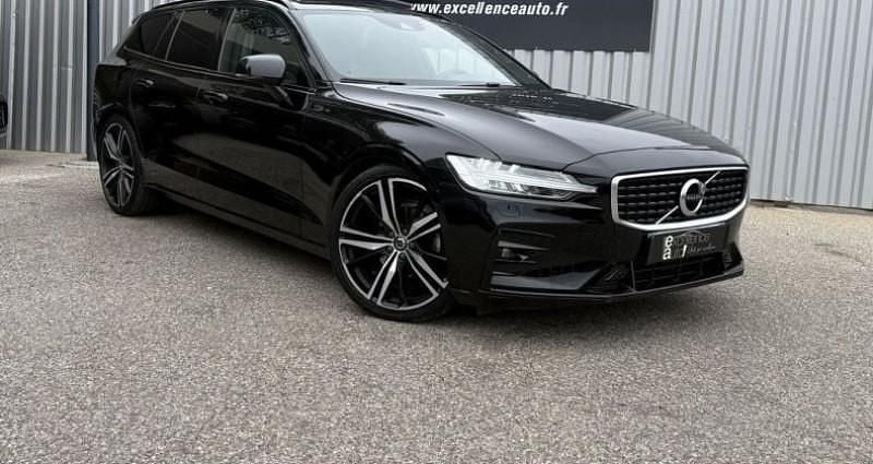 Occasion Volvo V60 R-Design 190 ch (139 kW) 2019 Noir Break