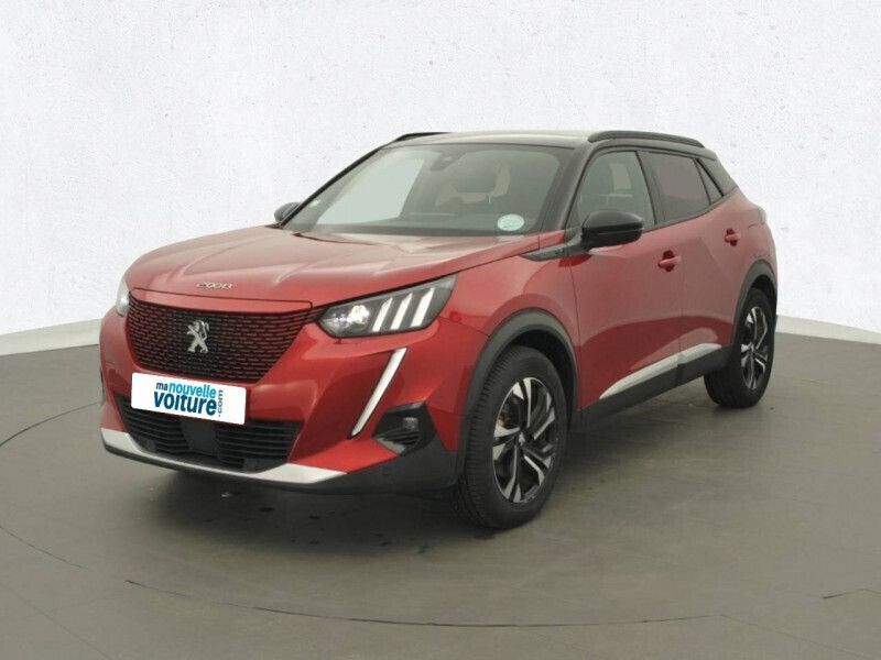 Rouge Utilisé 2020 Peugeot e-2008 GT-line SUV | 17 990 € (Prix juste) - Image 1/4