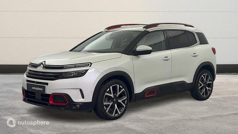 Blanc Utilisé 2019 Citroën C5 Aircross PureTech SUV | 17 599 € (Prix juste) - Image 1/4