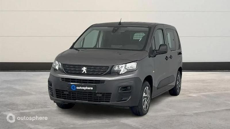 Gris Utilisé 2023 Peugeot Partner S Monospace | 22 299 € - Image 1/4