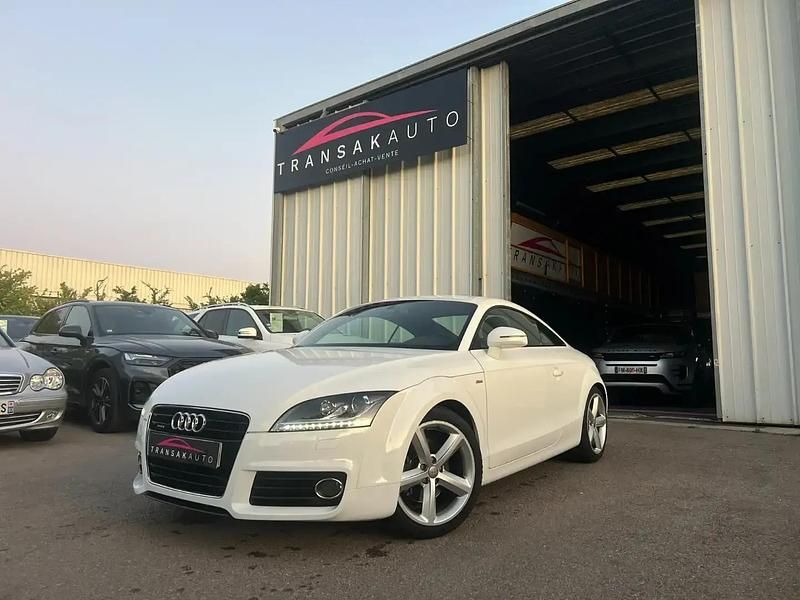 Blanc Utilisé 2013 Audi Coupé S-Line Coupé | 18 990 € - Image 1/4