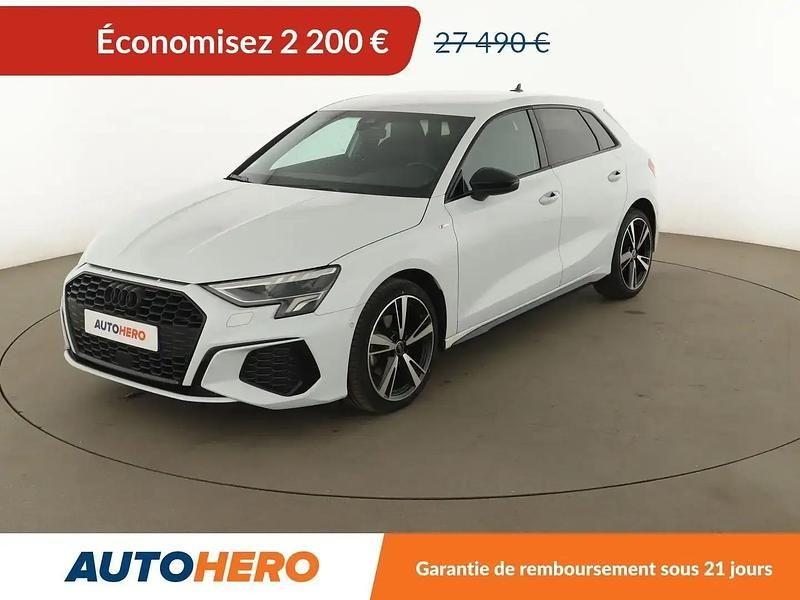 Blanc Occasion 2021 Audi A3 S-Line Berline | 25 290 € (Prix juste) - Image 1/2