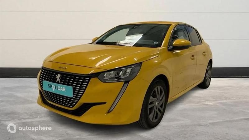 Jaune Utilisé 2021 Peugeot 208 Style Citadine | 11 999 € (Prix juste) - Image 1/4