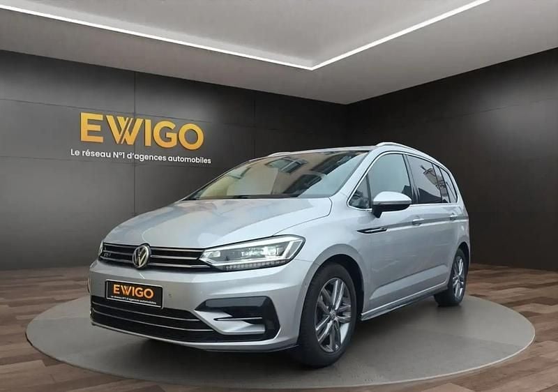 Gris Occasion 2017 VW Touran R-line Monospace | 19 790 € - Image 1/4