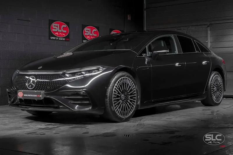 Noir Occasion 2022 Mercedes EQS450+ AMG line Berline | 51 890 € (Prix juste) - Image 1/4