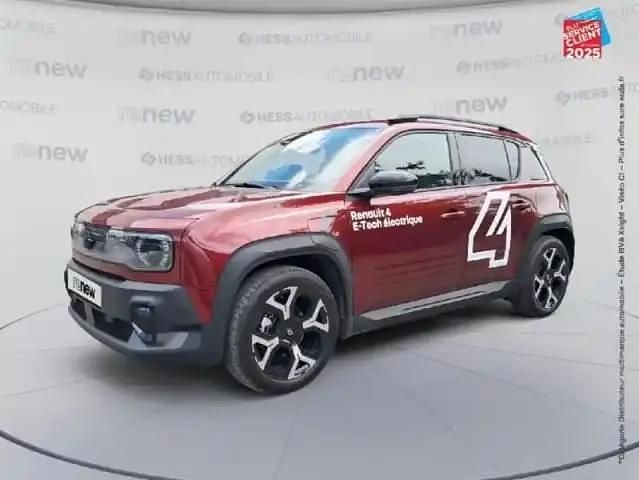 Rouge Utilisé 2025 Renault 4 E-Tech Techno SUV | 30 399 € (Bon prix) - Image 1/4