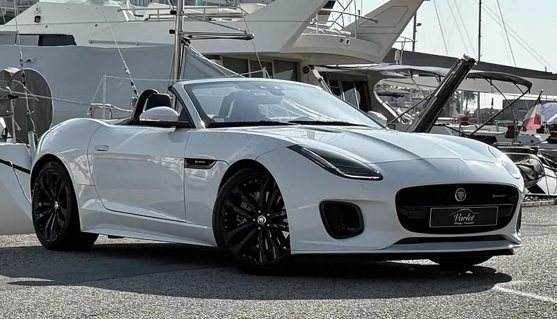 Blanc Utilisé 2019 Jaguar F-Type R-Dynamic Cabriolet | 46 990 € - Image 1/4