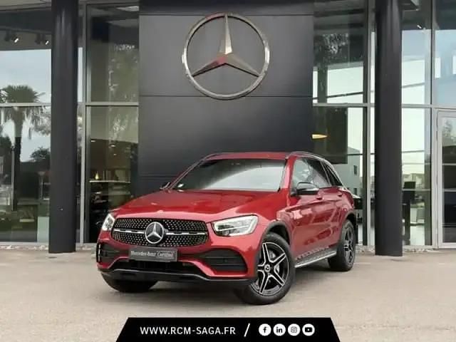 Rouge Utilisé 2022 Mercedes GLC220 AMG line SUV | 49 900 € - Image 1/4