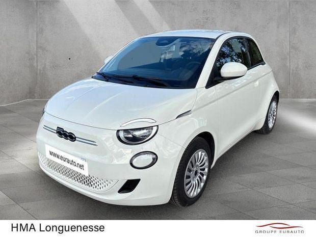 Blanc Utilisé 2022 Fiat 500e Action Citadine | 12 490 € (Bon prix) - Image 1/4
