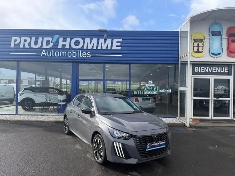 Nouvelle Peugeot 208 Allure 102 ch (75 kW) 2025 Gris Citadine