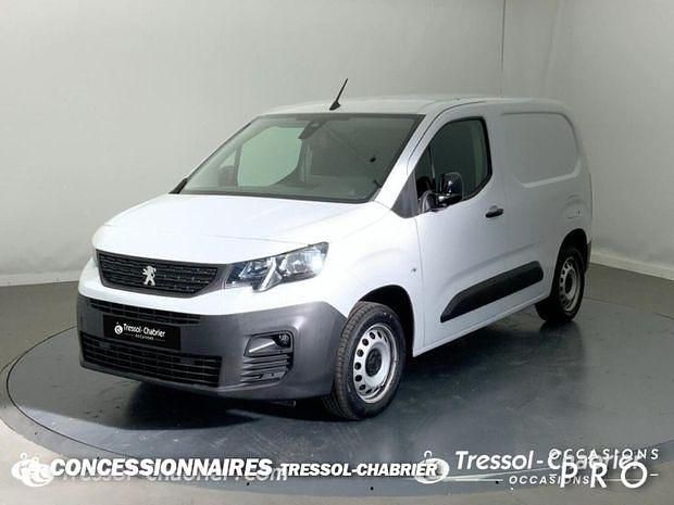 Blanc Utilisé 2022 Peugeot Partner S Monospace | 19 490 € - Image 1/4