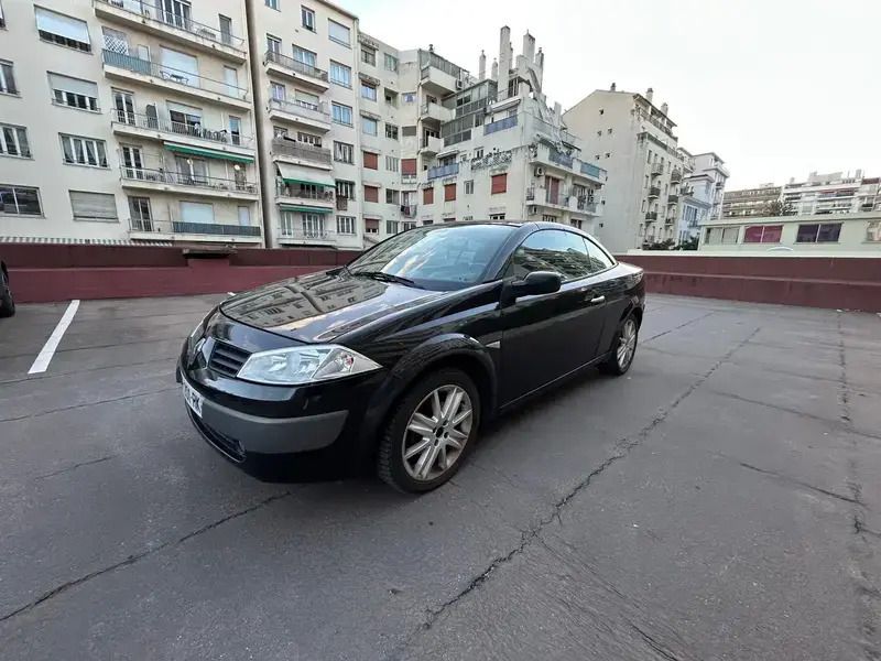 Noir Utilisé 2004 Renault Mégane Cabriolet Luxe Cabriolet | 4 500 € - Image 1/4