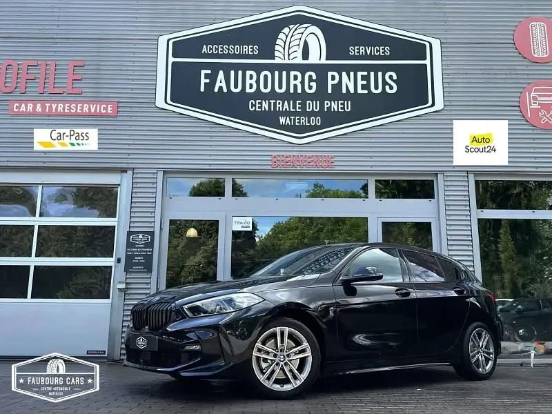 Noir Utilisé 2021 BMW 116 Sport Line Citadine | 18 490 € (Prix juste) - Image 1/4