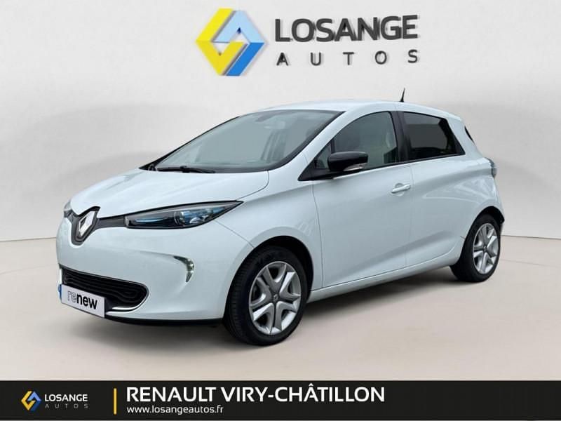 Blanc Utilisé 2018 Renault Zoe Zen Citadine | 6 490 € (Prix juste) - Image 1/4