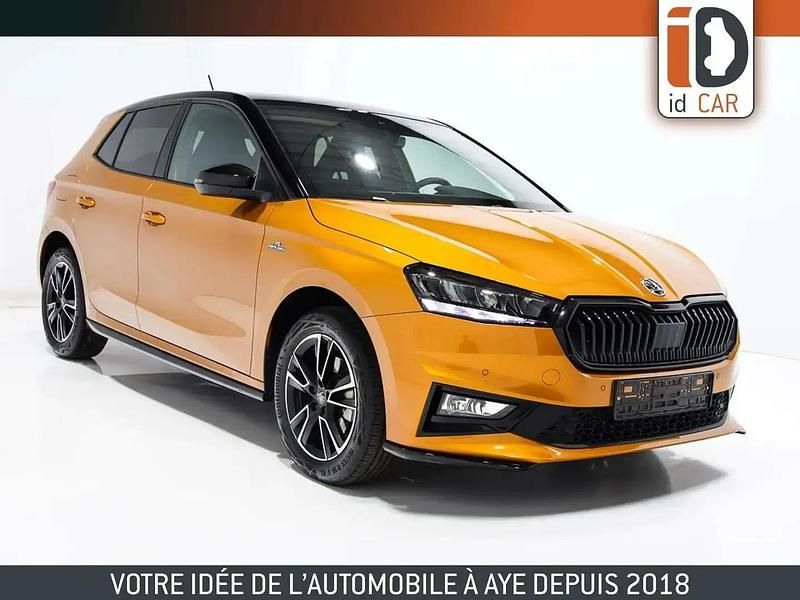Orange Utilisé 2025 Skoda Fabia Monte Carlo Berline | 22 990 € (Prix juste) - Image 1/4