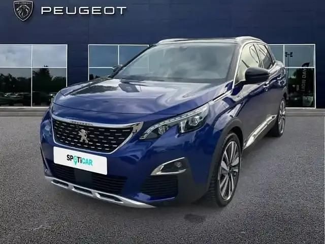 Bleu Utilisé 2020 Peugeot 3008 | 20 490 € - Image 1/4