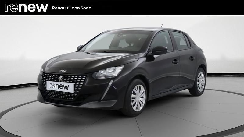 Noir Utilisé 2022 Peugeot 208 Business-Line Citadine | 13 799 € (Prix juste) - Image 1/4