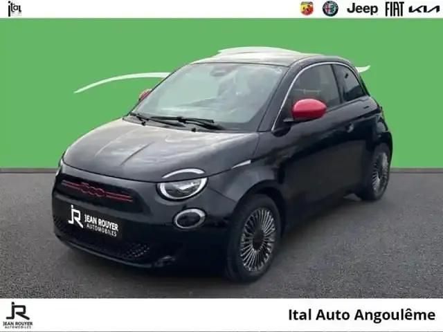 Onyx black pastel Utilisé 2022 Fiat 500e Red Berline | 13 990 € - Image 1/4