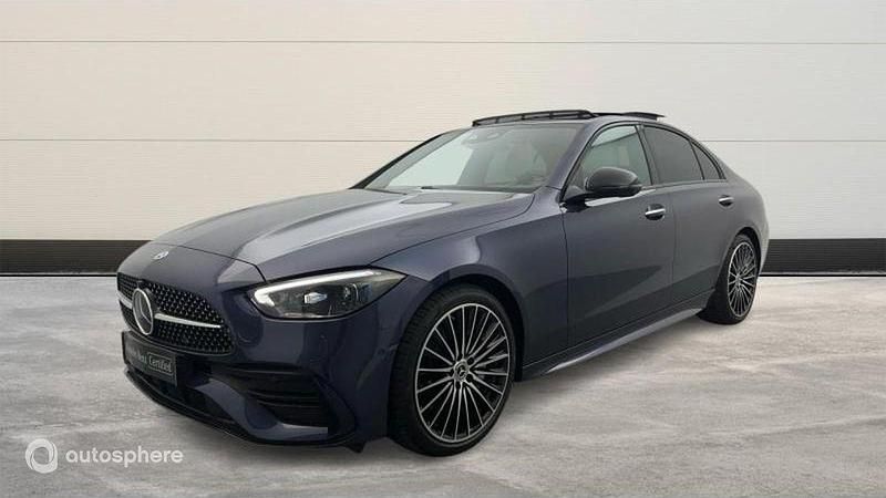 Bleu Utilisé 2025 Mercedes C220 AMG line Berline | 67 999 € - Image 1/4