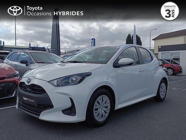 Blanc Utilisé 2022 Toyota Yaris Hybrid | 18 490 € (Super prix) - Image 1/4