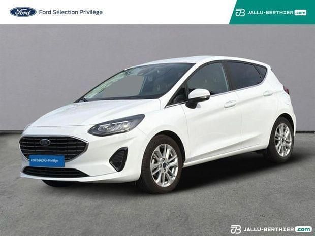 Blanc Utilisé 2023 Ford Fiesta Business Edition Citadine | 17 989 € (Prix assez cher) - Image 1/4