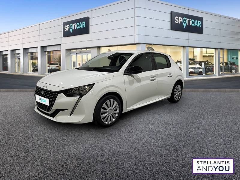 Blanc Utilisé 2023 Peugeot 208 Active Citadine | 12 280 € (Bon prix) - Image 1/3