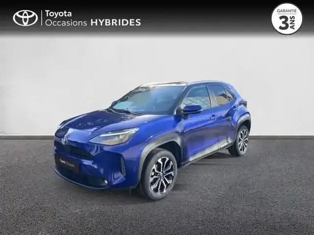Blanc Occasion 2022 Toyota Yaris Hybrid Design SUV | 21 390 € (Prix juste) - Image 1/4