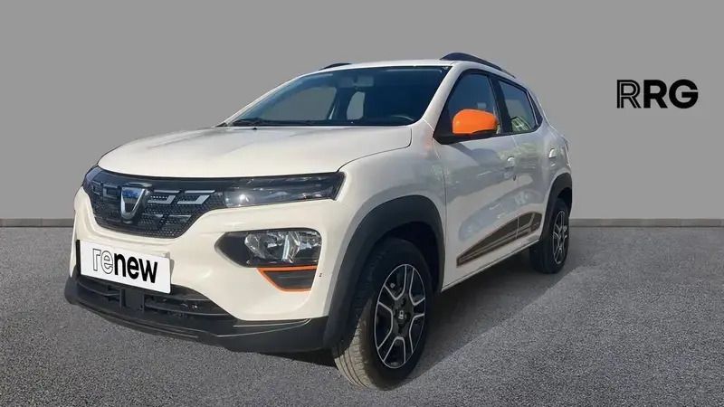 Blanc Utilisé 2022 Dacia Spring Comfort Plus Citadine | 9 999 € (Prix juste) - Image 1/4