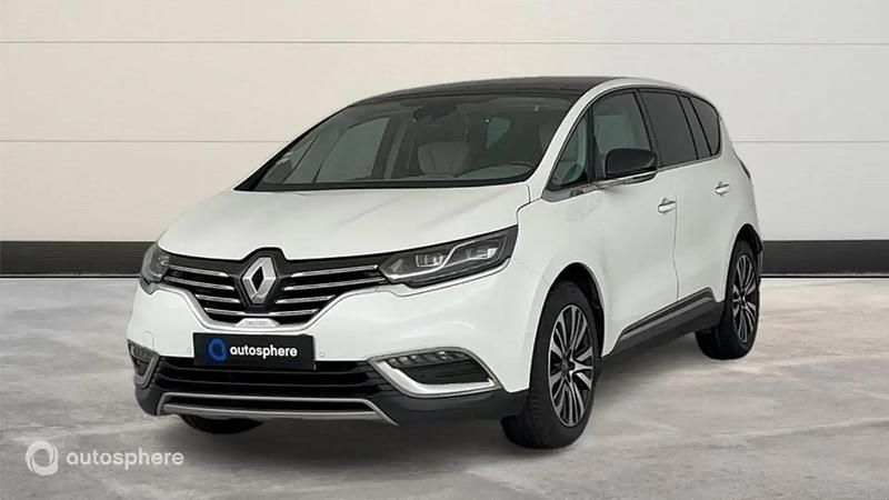 Blanc Utilisé 2018 Renault Espace Initiale Paris Monospace | 20 299 € (Prix juste) - Image 1/4