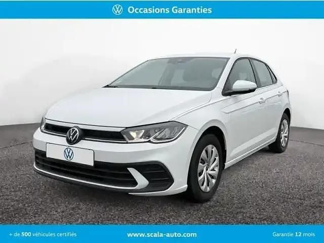 Pure white Occasion 2022 VW Polo S Berline | 14 990 € (Super prix) - Image 1/4