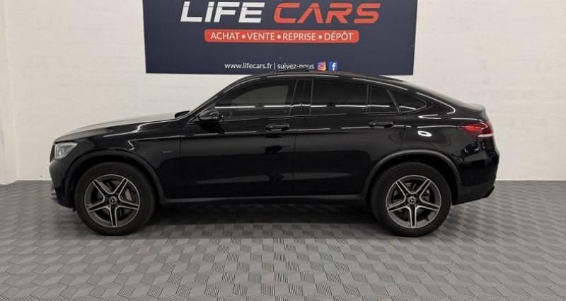 Occasion Mercedes GLC300e AMG line 321 ch (236 kW) 2020 Noir Coupé
