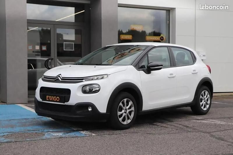 Blanc Utilisé 2019 Citroën C3 Business Class Citadine | 8 490 € (Bon prix) - Image 1/4